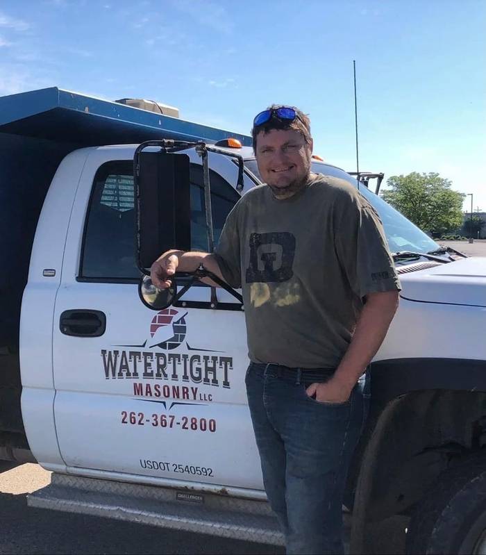 Tim Kempen, owner of Watertight Masonry
